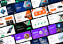 do powerpoint presentation design, google slides, figma, pitch deck, template